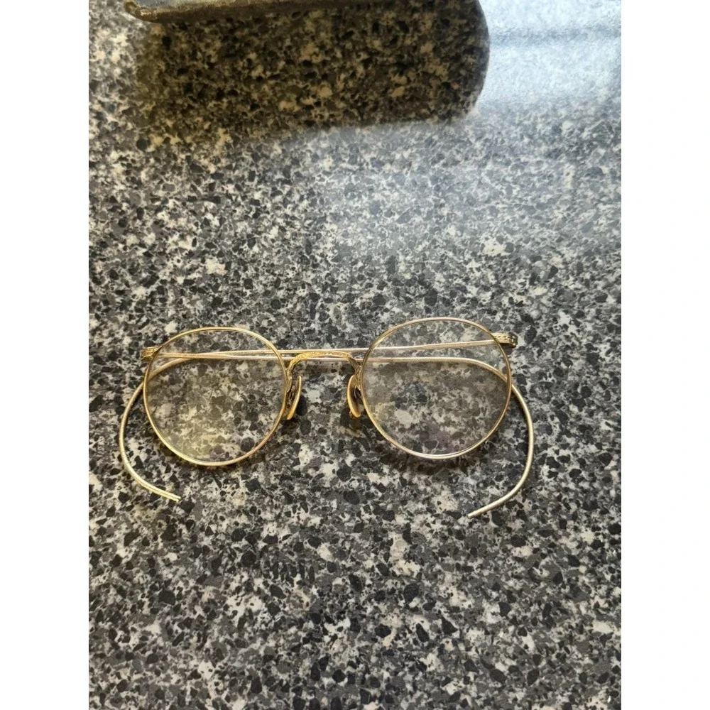 Vintage American Optical FUL-VUE AO 1/10 12 KGF Glasses‎ 12k Gold Filled W/ Case